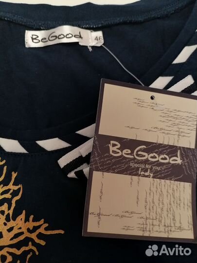 Футболка женская новая 92% хлопок, 8% эластан