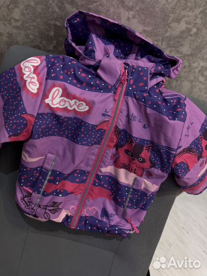 Куртка весна осень 98 на девочку