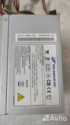 Блок питания 350W FSP ATX-350PAF ATX