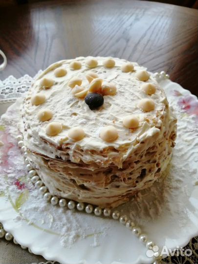 Домашняя выпечка (торты, ватрушки, куличи, вафли)