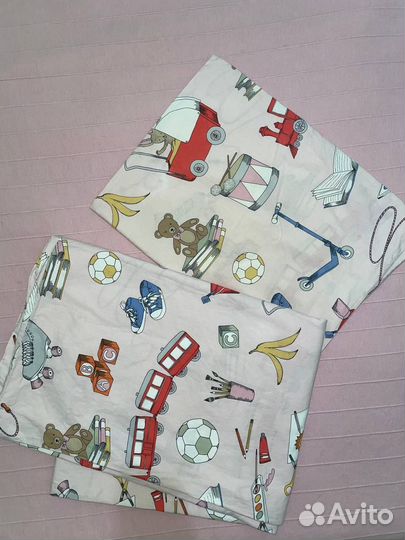 Детское постельное белье IKEA б/у 150х200 икеа