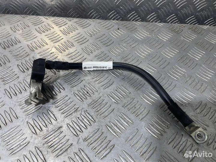 Клемма аккумулятора минус Audi A6 C6/4F рестайлинг