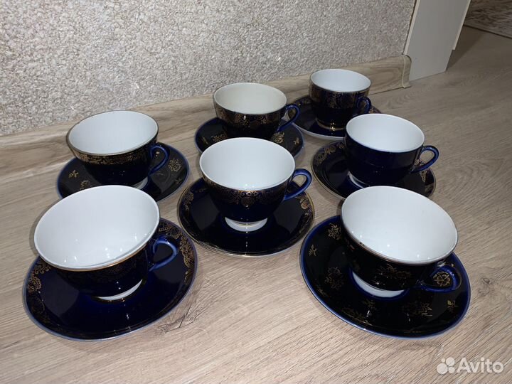 Чайная пара лфз cobalt