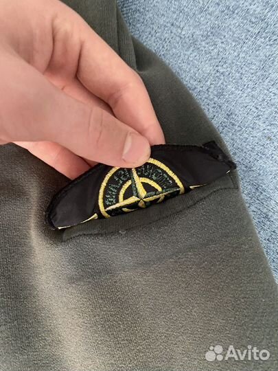 Stone island zip hoodie оригинал