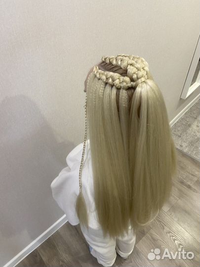 Косы с канекалоном, брейды, афрокосички, де