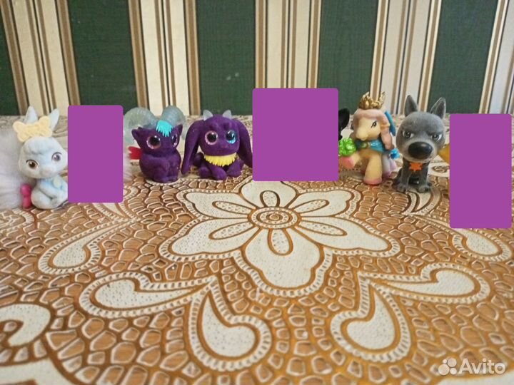 Лот коллекционных флоковых игрушек