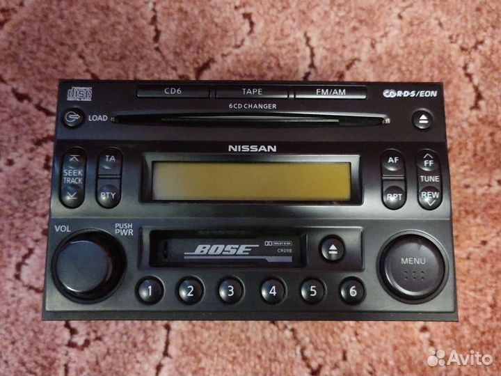 Автомагнитола Nissan bose