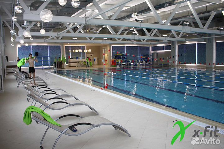 Гостевой визит в фитнесс x-fit