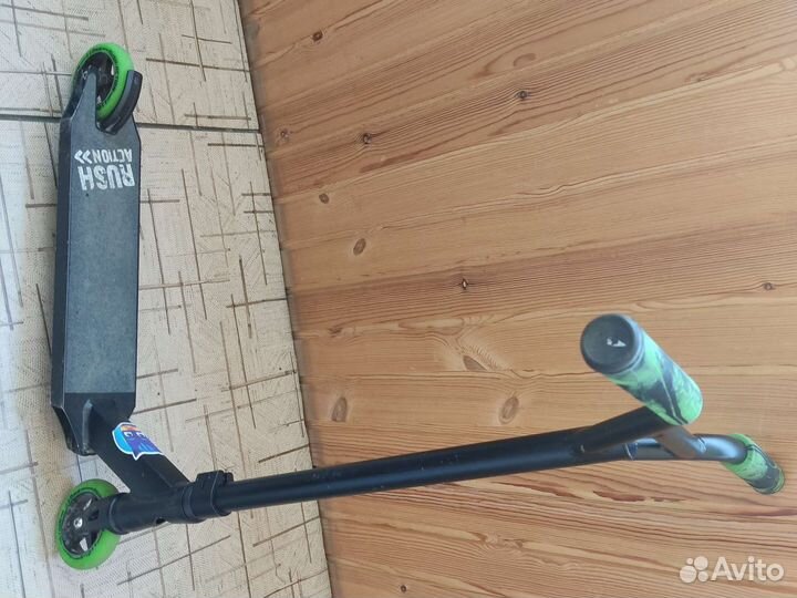 Трюковой самокат rush action