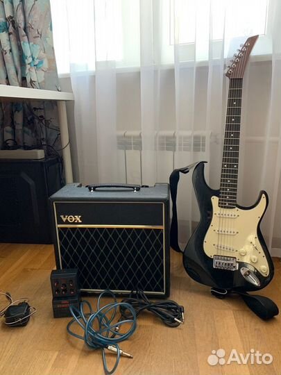 Электрогитара с комбиком