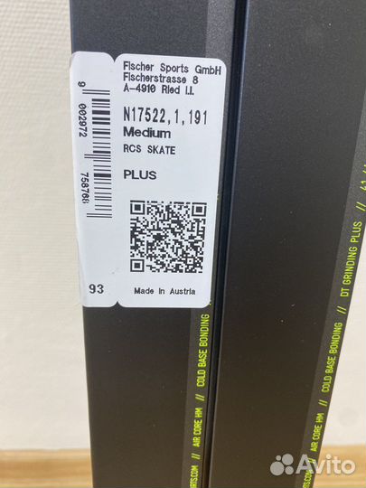 Лыжи беговые fisher RCS