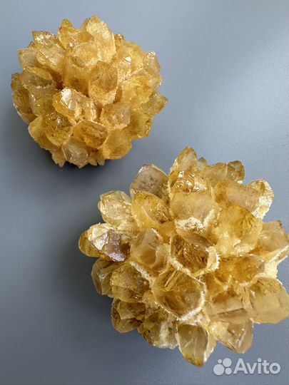 Друза цитрин натуральный