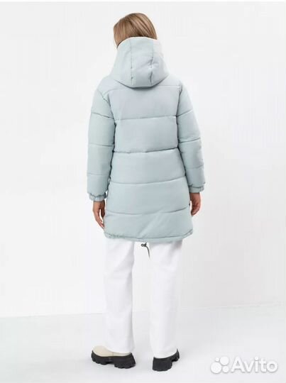 Зимняя куртка пуховик женская двухсторонняя