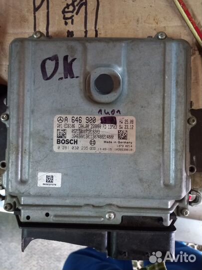 Блок управления Mercedes Benz sprinter