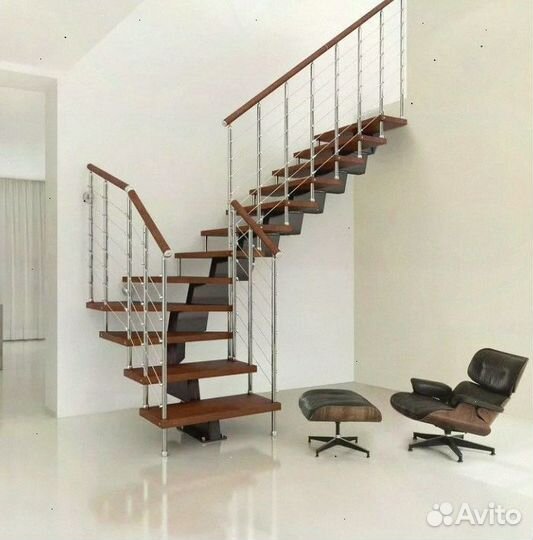 Лестницы на металлокаркасе