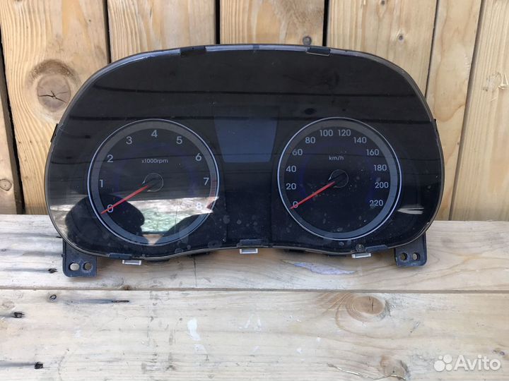 Щиток панель приборов солярис 2011-2017 solaris