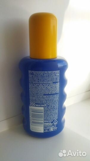 Солнцезащитный спрей Nivea и Floresan