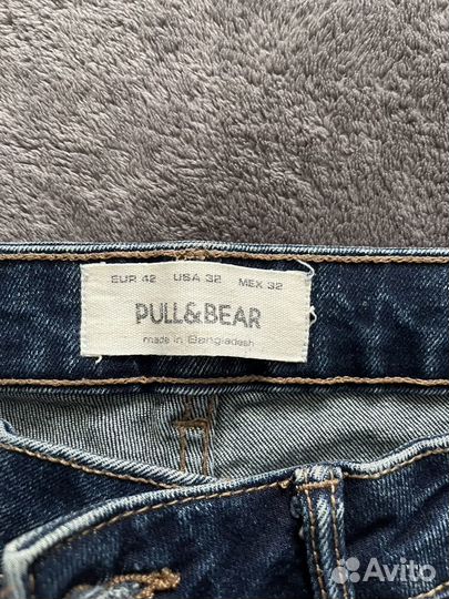 Шорты джинсовые мужские Pull & Bear