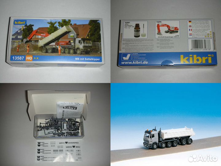 Дополнения для железнодорожного макета Kibri HO