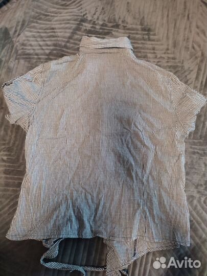Рубашка в клетку женская 40-42 (xs-s)