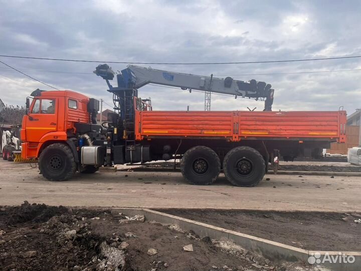 КамАЗ 43118 с КМУ, 2020
