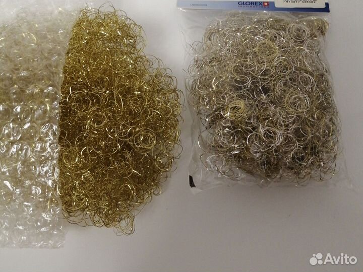 Волосы для кукол 70 гр кудряшки