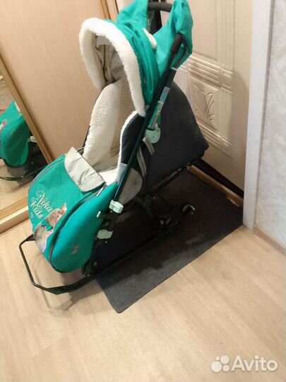 Коляска санки