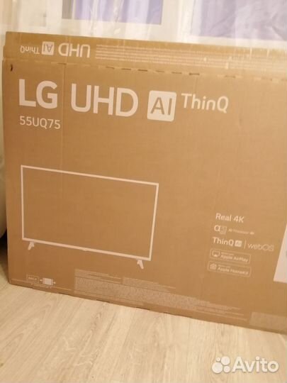 Телевизор LG 55UQ75006LF