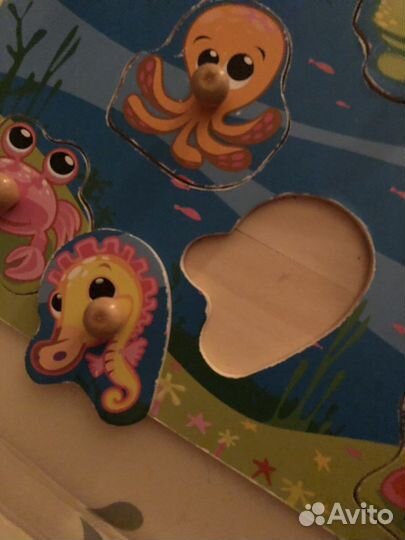 Деревянные развивающие игрушки для малышей