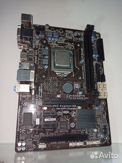 1150 / GA-B85M-HD3 + G1820