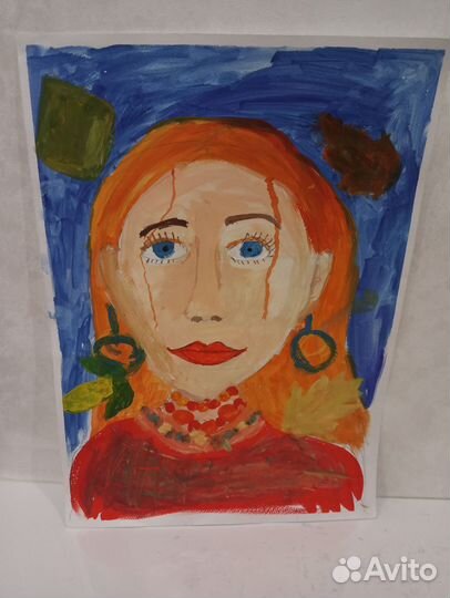 Рисунок акварель