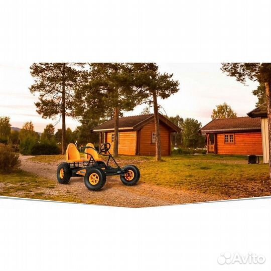 Веломобиль двухместный Berg Duo Coaster BFR