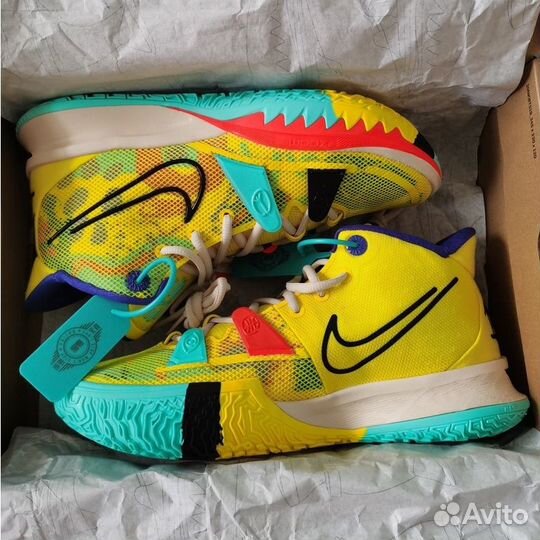 Nike Kyrie 7 1 World 1 People Electric Yellow