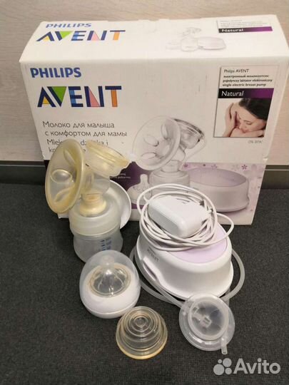 Молокоотсос avent электрический
