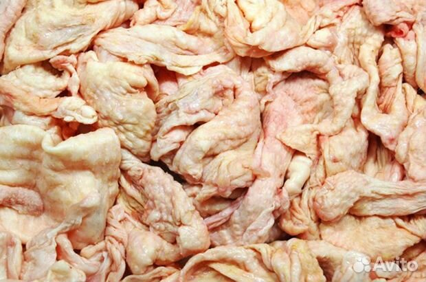 Субпродукты куриные сердце головы желудки лапы шеи