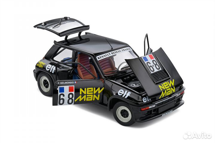 Renault 5 turbo – european CUP – 1984.Solido 1:18