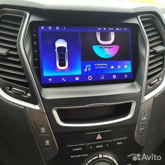 Магнитола Hyundai santa fe 3