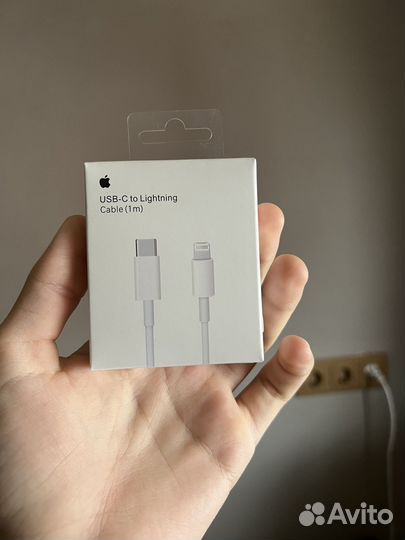 Кабель USB-C -lightning Apple для iPhone