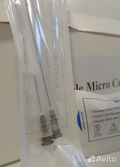 Канюля для контурной пластики 22G70 (игла в компле