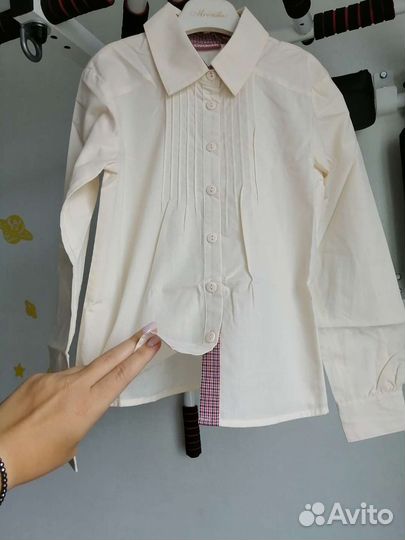 Блузка школьная Новая 116-146