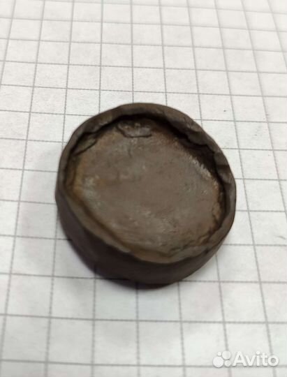 Кольцо старинное -заготовка из монеты 2 коп