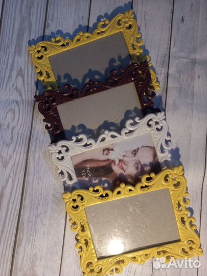 Красивые рамки для фото 10 15/ 4 штуки