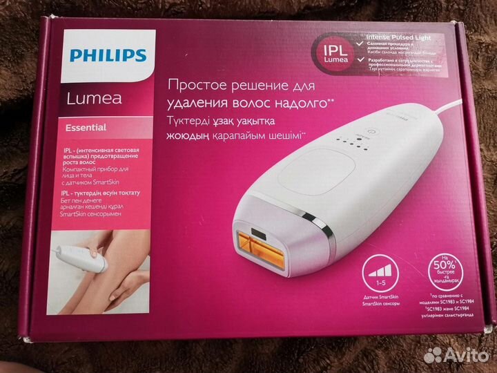 Фотоэпилятор philips lumea