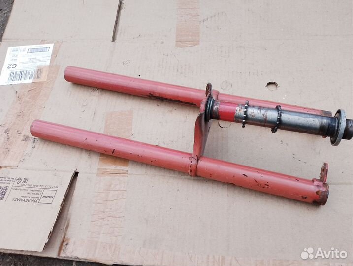 Вилка мопеда Рига-7