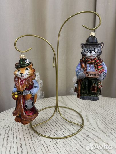 Елочные игрушки стекло ирена