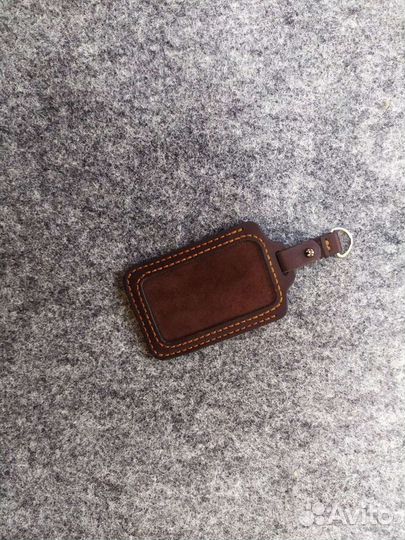 Чехол (обложка) для пропуска из натуральной кожи