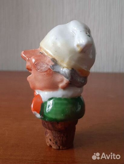 Пробка для бутылки винтажная. Пробка 