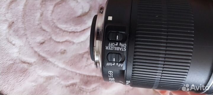 Объектив canon ef s 18 135