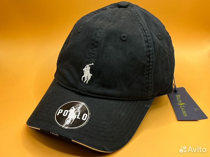 Кепка Polo ralph lauren черная