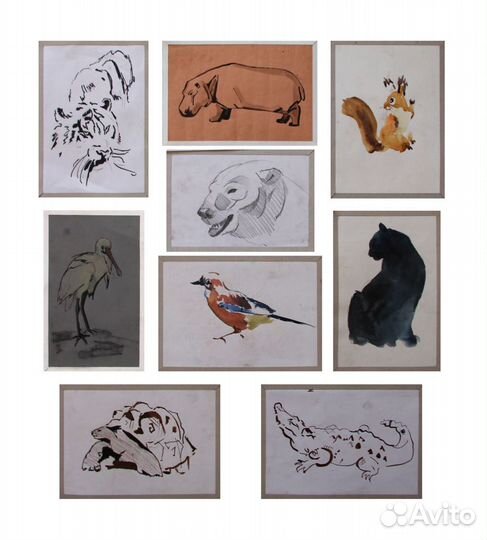 Серия набросков 